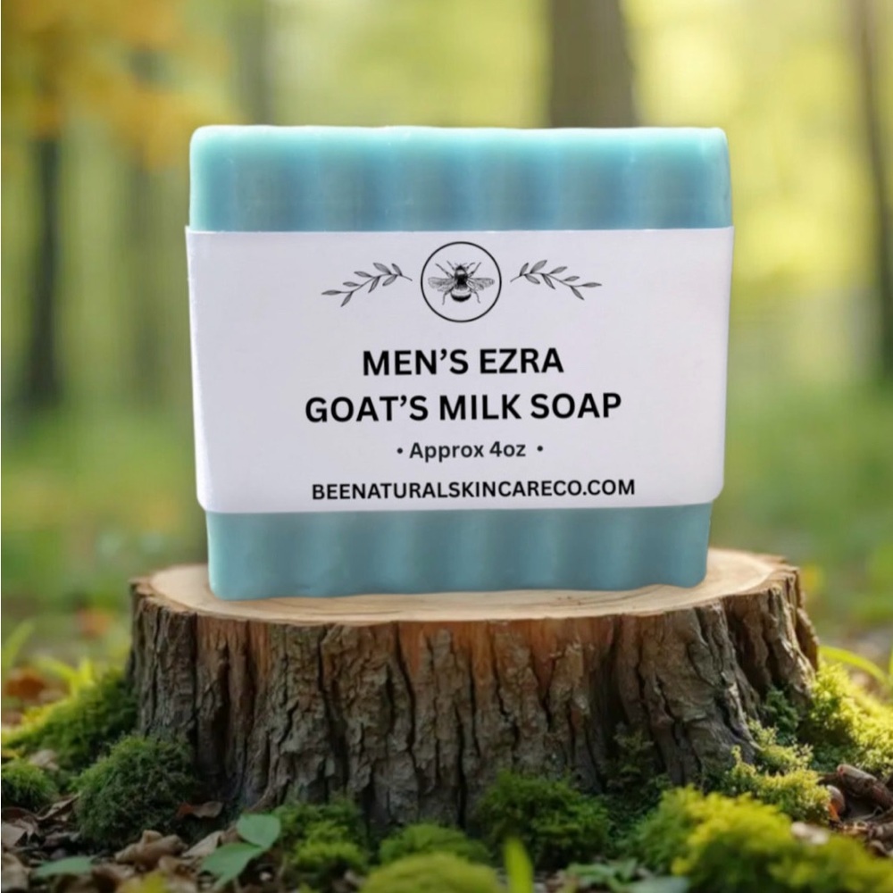 Men's Ezra Goat's Milk & Honey Soap - 4oz